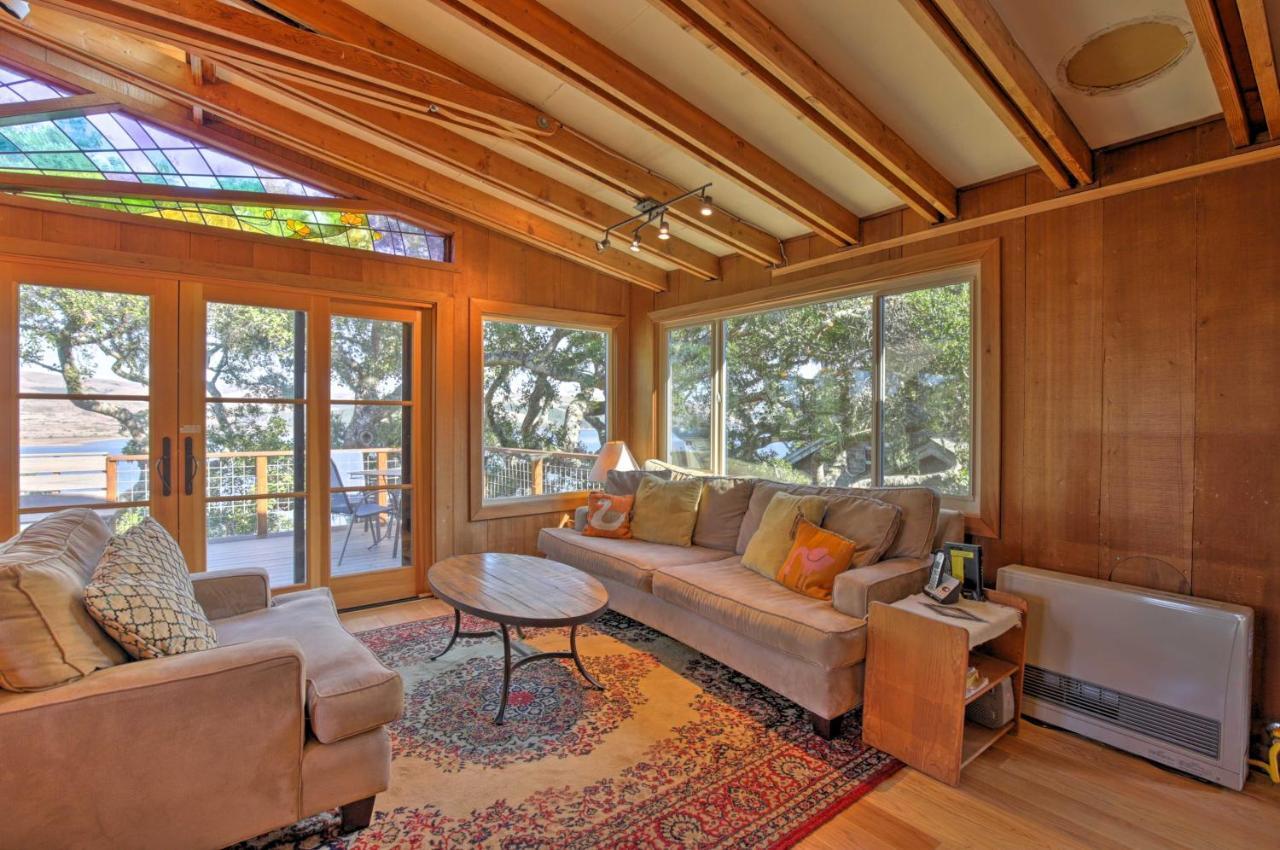 Hillside Home With Deck And Views Of Tomales Bay! Inverness Dış mekan fotoğraf